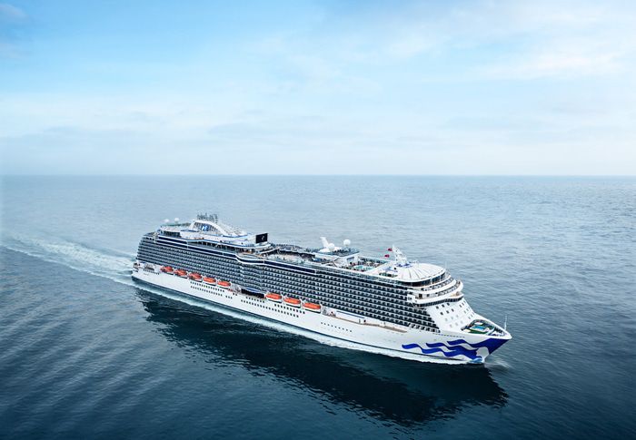 A photo of the Regal Princess cruise ship